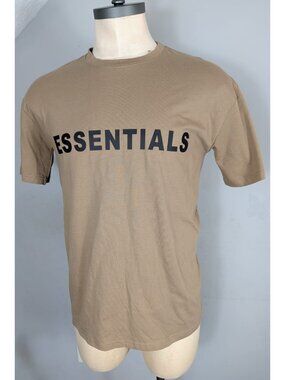 Fear Of God Essentials T-shirt brown men's size M